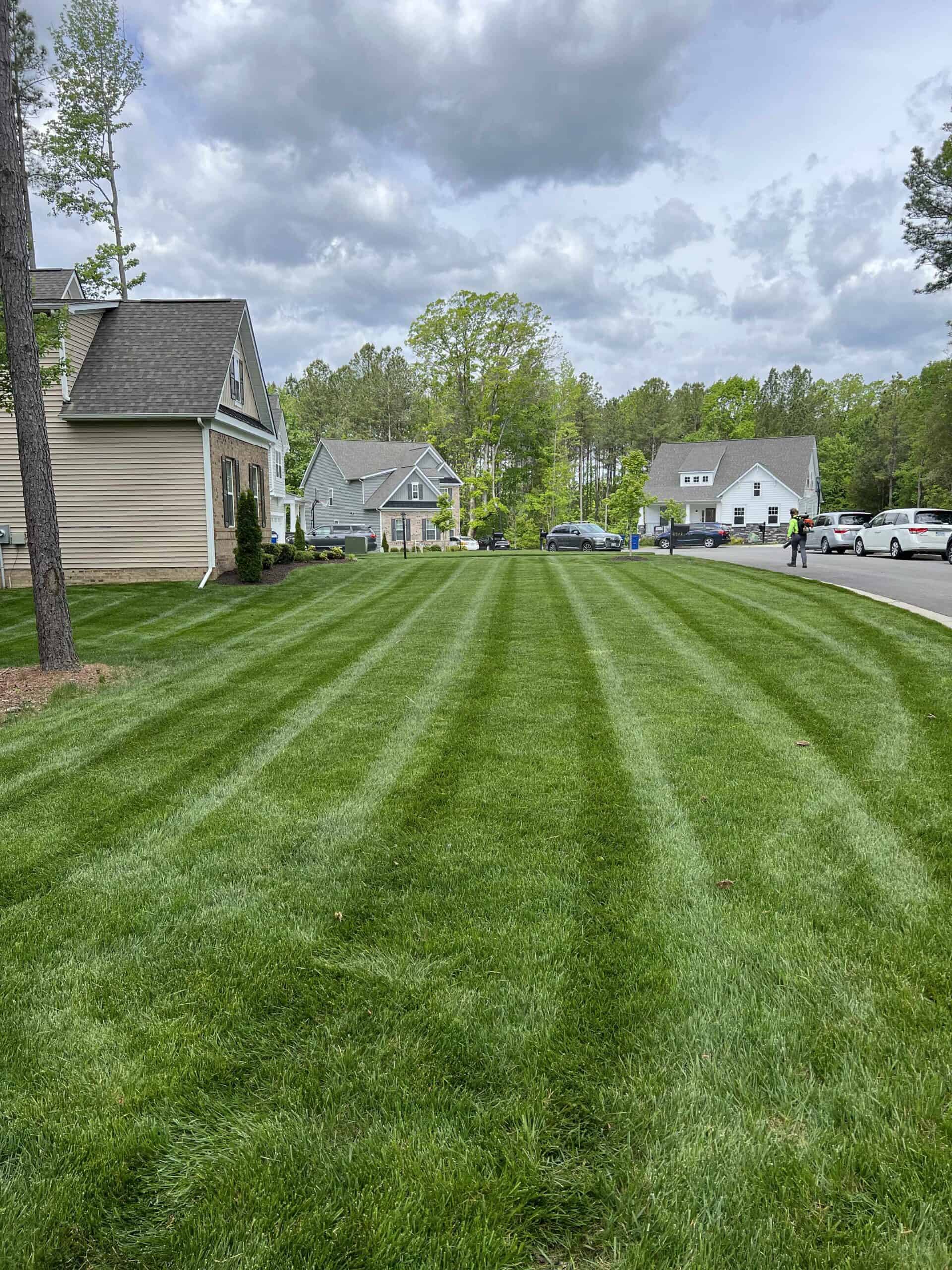 Routine lawn maintenance services encourage others to prioritize landscaping